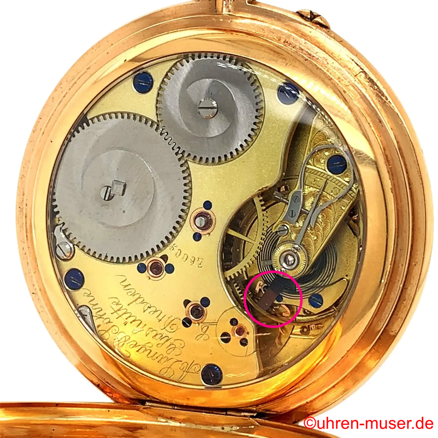 Taschenuhr - Ankerchronometer 1A