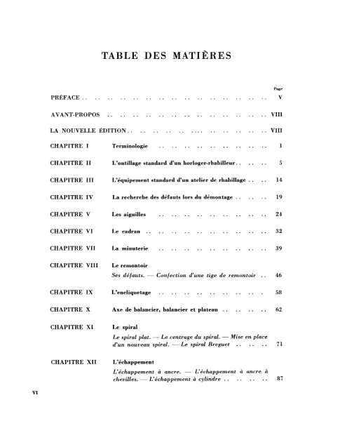 Le manuel suisse de l’horloger-rhabilleur (Livre de Hans Jendritzki)