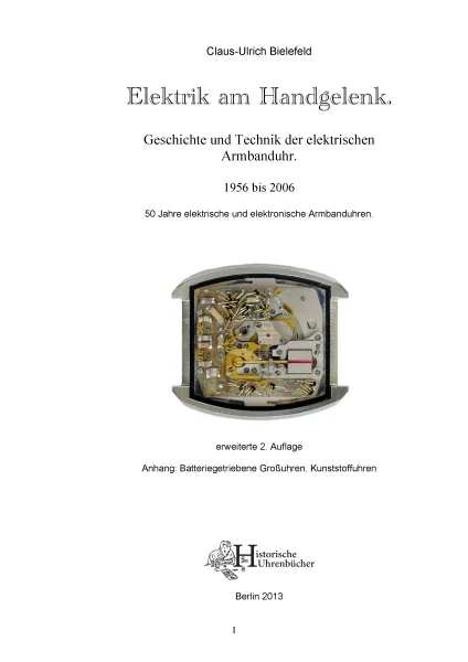Elektrik am Handgelenk (Buch auf CD von Bielefeld)