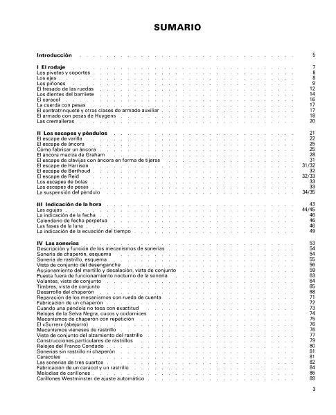 La reparaci�n de las p�ndolas antiguas (Libro de Hans Jendritzki)