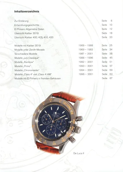 El Primero - Der Chronograph (Buch von Manfred R�ssler)