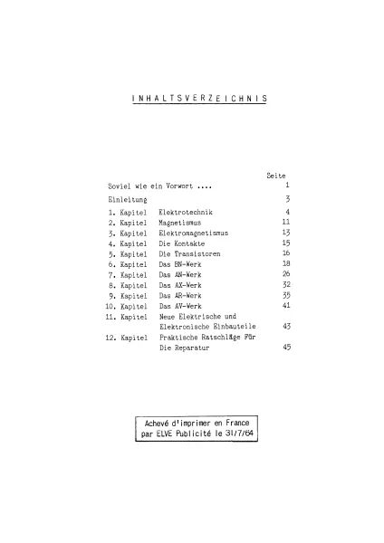 Praktischer Leitfaden der elektrischen und elektronischen Uhrentechnik (Buch von Pierre Touchet)