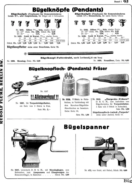 FLUME (Furnituren-)Katalog 1887-1912