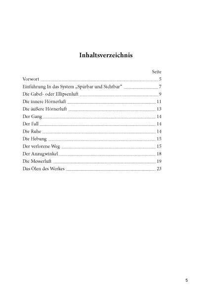 Das richtige und schnelle Gangsetzen des freien Schweizer Ankerganges (Buch von Sch�mann)
