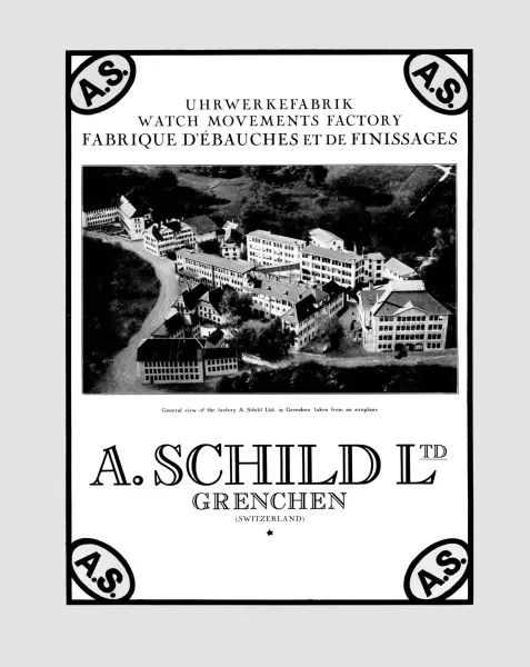 WERKSUCHER EBAUCHES 1928