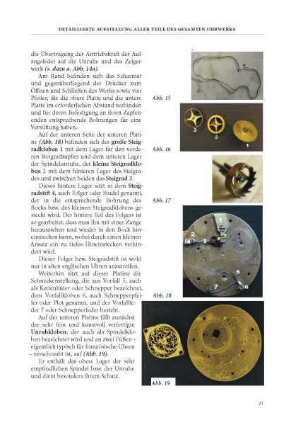 Die Reparatur meiner Spindeltaschenuhr, Buch von Reinhart Post