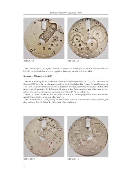 Skizzen zur Geschichte der Zeitmessung in Russland – Hampden „Model 5“ zur TYP 1 – „Kirowka“ (Buch von Altmeppen)
