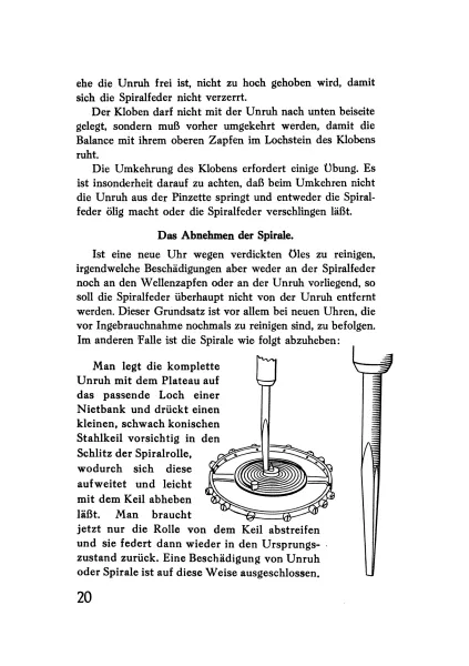 Werkstattarbeit des Uhrmachers (Buch von Rothmann u.a.)