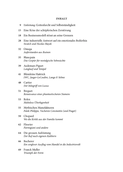 VON DER KRISE ZUM LUXUS UND ZU DEN ZOMBIES – DIE SCHWEIZER UHRENINDUSTRIE: LEHRST�CK EINER WIEDERAUFERSTEHUNG (Buch von Ignaz Miller)