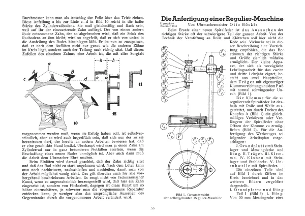 Die Uhrmacherei Band 3 - Diebeners Uhrmacherkalender / Uhrmacherjahrbuch 1925-1968