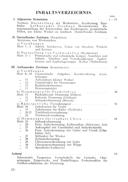 Das Fachzeichnen des Uhrmachers (Buch von Linnartz)