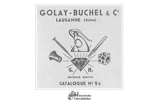 Catalogue No 5B (Book by Golay-Buchel & Co)