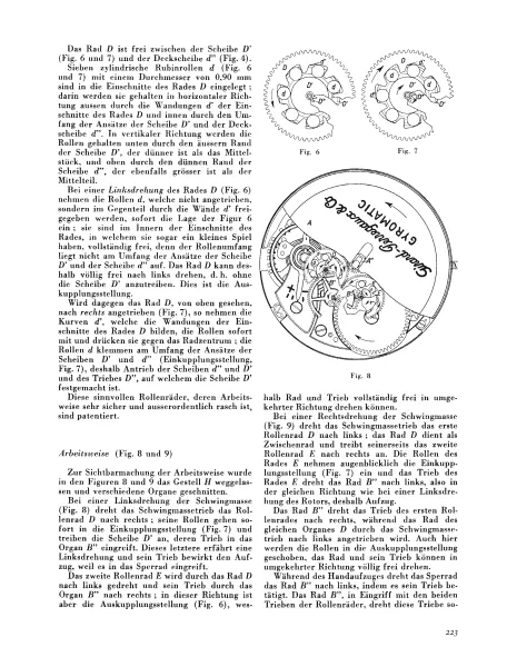 Die automatische Armbanduhr aus der Schweiz in der Reparatur (Buch von Humbert)