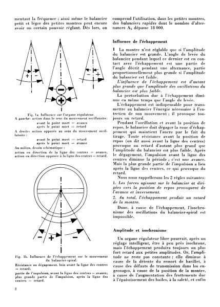 Le r�glage d'une montre � balancier spiral (Livre de Hans Jedritzki)