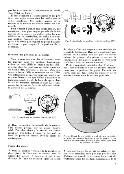 Le r�glage d'une montre � balancier spiral (Livre de Hans Jedritzki)