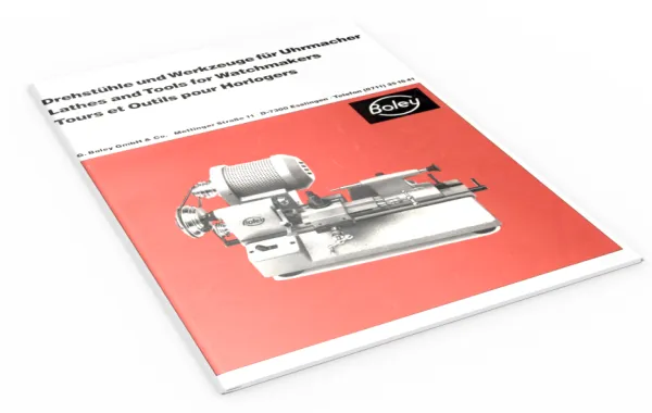 BOLEY Drehbank-Kataloge – Ud 8, Ud 14a, Ud 14t & Andr� | Reprint