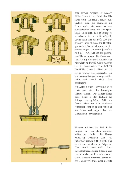 Tipps zur Reparatur der Armbanduhr (Buch von Hans Jendritzki)