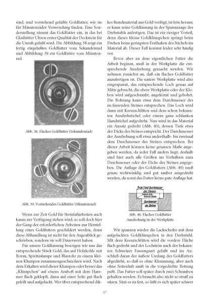 Die Edelsteine und ihre Bearbeitung f�r die Uhrenmacherei / Das Fassen von Lagersteine f�r Uhren (Buch von Trincano / Sch�neck)