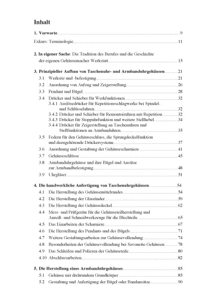 Die Uhrmacherei Band 2, Das Handwerk des Uhrgeh�usemachers (Buch von Eberhard Petzold)