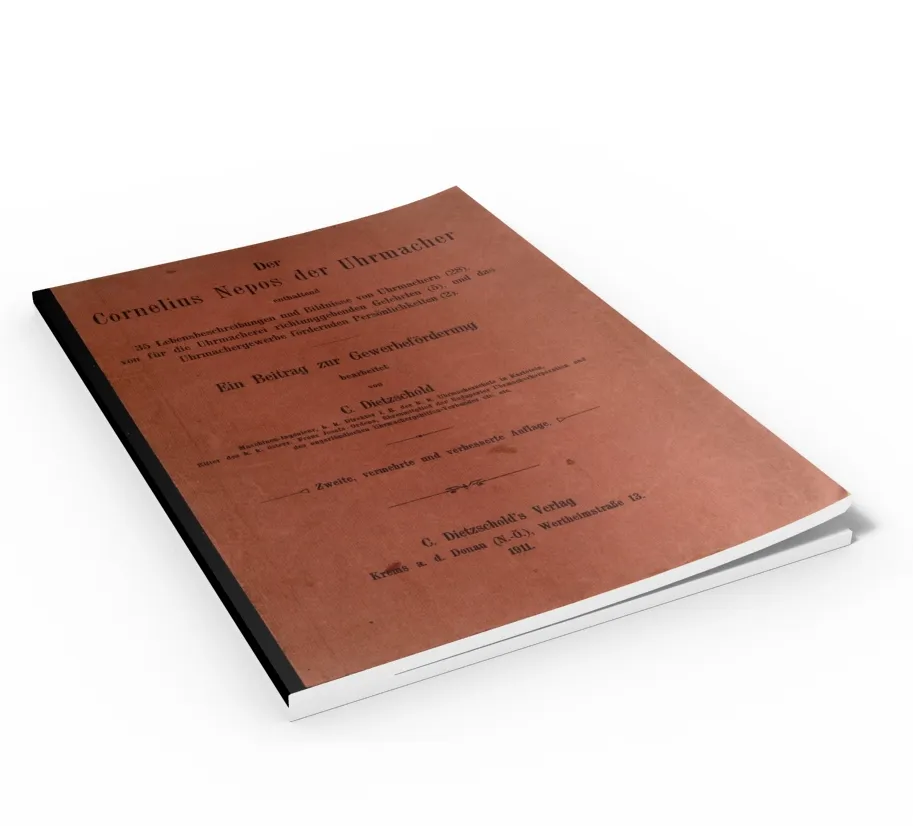 Der Cornelius Nepos der Uhrmacher (Buch von Dietzschold)